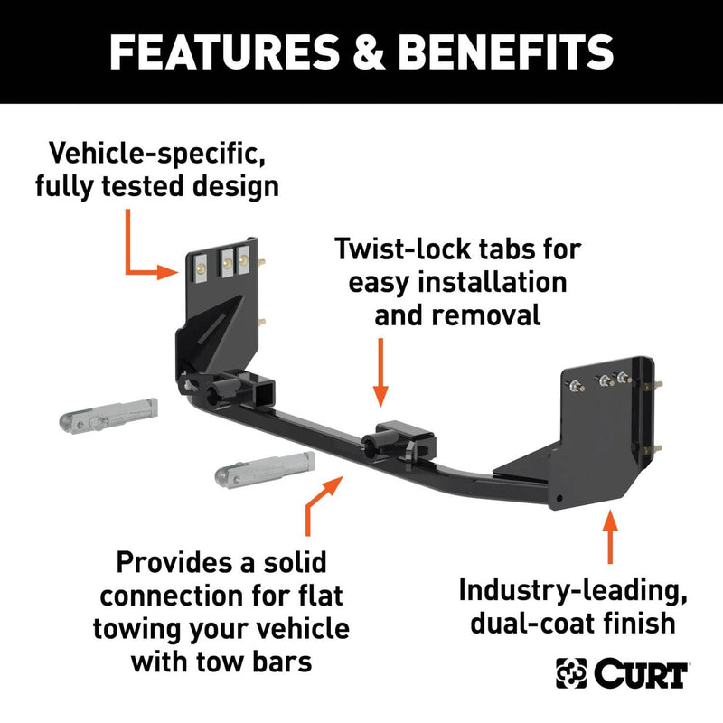 Load image into Gallery viewer, CURT Custom Tow Bar Base Plate - 2010-2016 Cadillac SRX