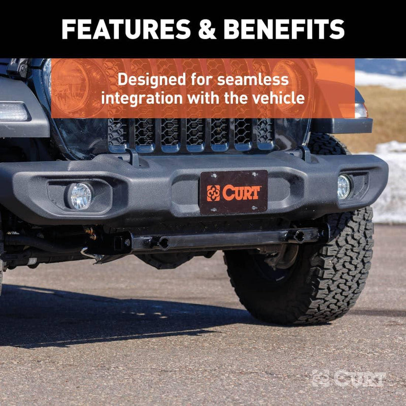 Load image into Gallery viewer, CURT Custom Tow Bar Base Plate - 2020-2026 Jeep Gladiator