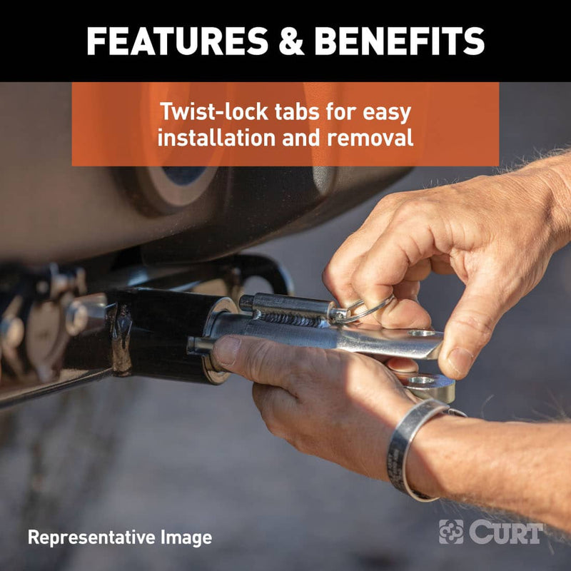 Load image into Gallery viewer, CURT Custom Tow Bar Base Plate - 2020-2026 Jeep Gladiator