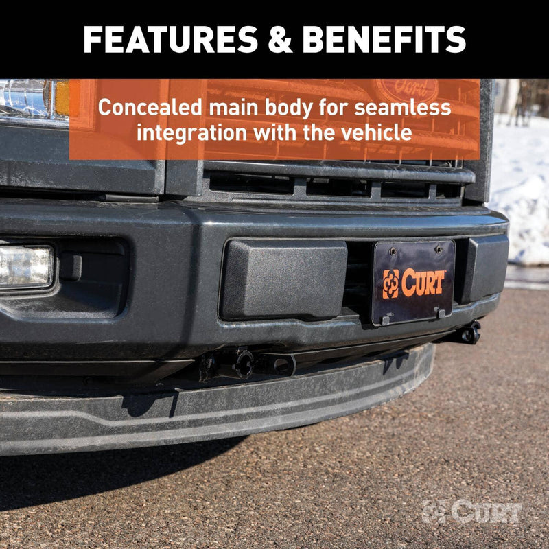 Load image into Gallery viewer, CURT Custom Tow Bar Base Plate, Excluding King Ranch or Raptor (2009-2015 F-150) - 2009-2020 Ford F-150, 2015-2017 Ford Expedition & Lincoln Navigator
