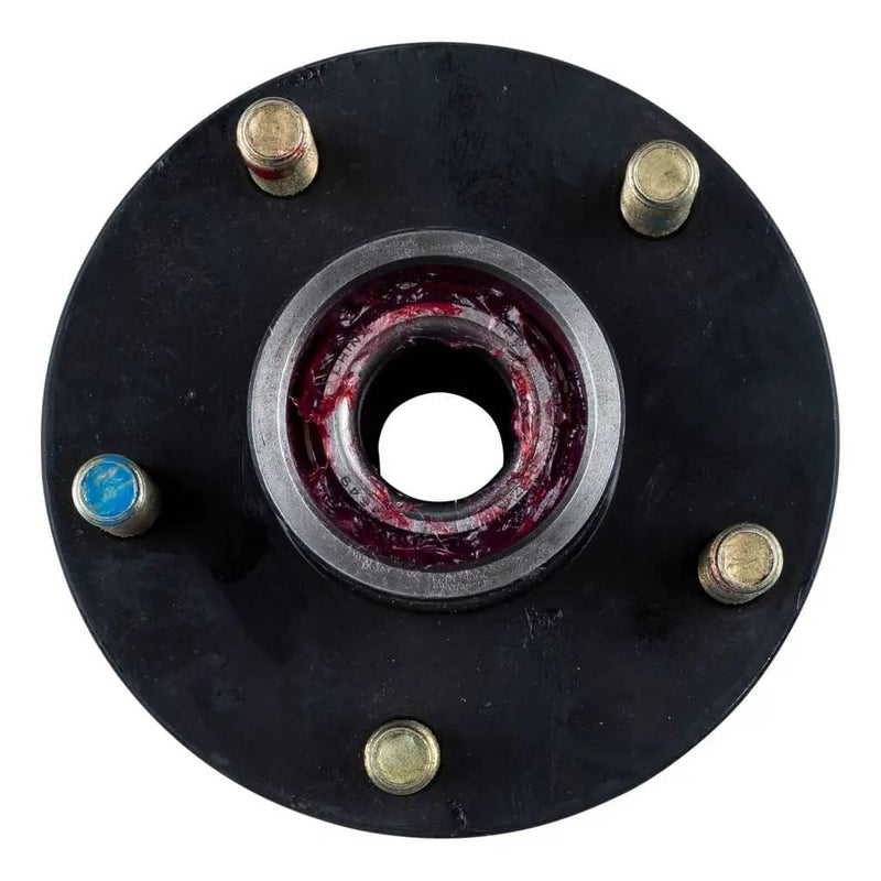 Load image into Gallery viewer, CURT Idler Hub Complete Kit with Installed Bearings - 2,200-lb. Axles, 5 on 4-1/2" Bolt Pattern, 1/2" Stud Size