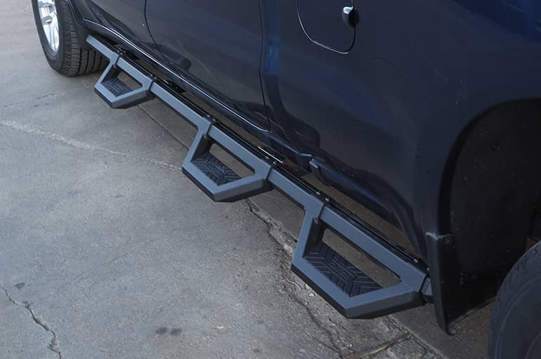 Load image into Gallery viewer, Dee Zee Hex Series Black Side Step 102", Brackets Sold Separately - 2015-2025 Chevrolet Silverado 1500 & Ford F-150 & GMC Sierra 1500 & more