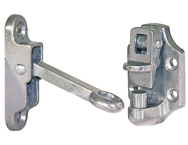 Load image into Gallery viewer, Heavy-Duty Aluminum Door Hold Back - 2 Inch Hook and Keeper