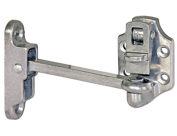 Load image into Gallery viewer, Heavy-Duty Aluminum Door Hold Back - 4 Inch Hook and Keeper