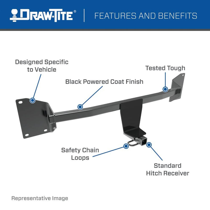 Load image into Gallery viewer, Draw-Tite Class 1 Hitch with 1-1/4 Inch Receiver — 2015-2022 Toyota Yaris - DRA-24929 - Absolute Autoguard