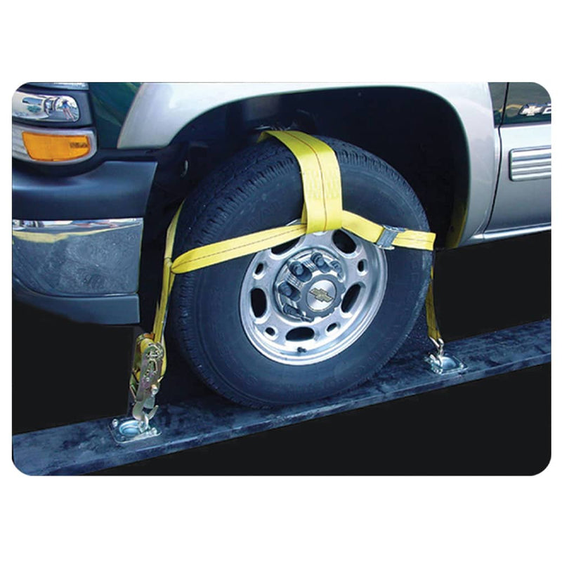 Load image into Gallery viewer, Erickson 10000 Lb Adjustable Tire Strap with Ratchet - ERI-08522 - Absolute Autoguard
