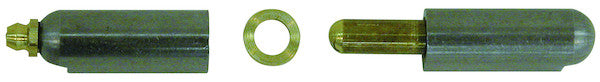 Load image into Gallery viewer, Steel Weld-On Bullet Hinge with Brass Pin/Bushing/Grease Fitting .77 x 3.94 Inch