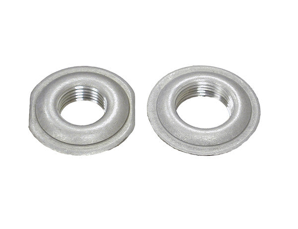 Load image into Gallery viewer, 1-1/4 Inch NPTF Stainless Steel Stamped Welding Flange