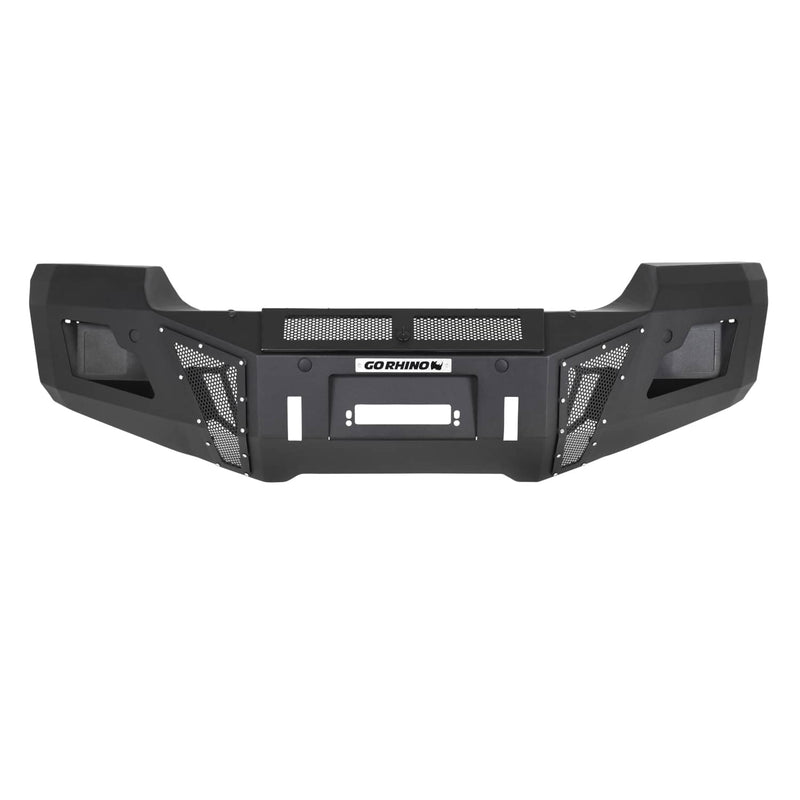 Load image into Gallery viewer, Go Rhino BR11 Front Bumper — 2015-2019 GMC Sierra 2500 HD/Sierra 3500 HD - GOR-24262T - Absolute Autoguard