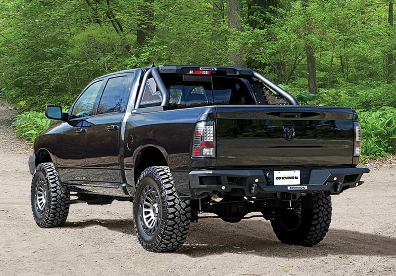 Load image into Gallery viewer, Go Rhino BR20 Rear Bumper — 2013-2024 Ram 1500/1500 Classic - GOR-28128T - Absolute Autoguard