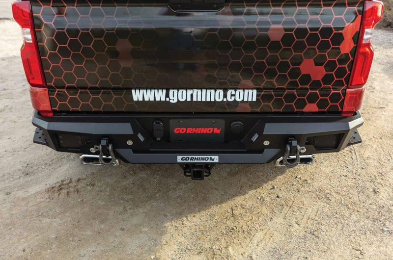 Load image into Gallery viewer, Go Rhino BR20.5 Rear Bumper — 2019-2026 Chevrolet Silverado 1500 - GOR-28176T - Absolute Autoguard