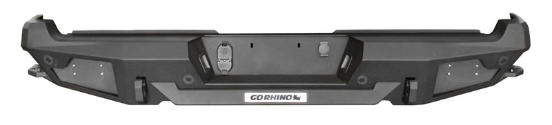 Load image into Gallery viewer, Go Rhino BR20 Rear Bumper — 2017-2022 Ford F-250 Super Duty/F-350 Super Duty - GOR-28373T - Absolute Autoguard