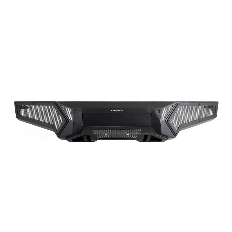 Load image into Gallery viewer, Go Rhino Element Front Bumper with Power Actuated Hide-away Light Bar Mount — 2019-2024 Ram 1500 - GOR-341301T - Absolute Autoguard