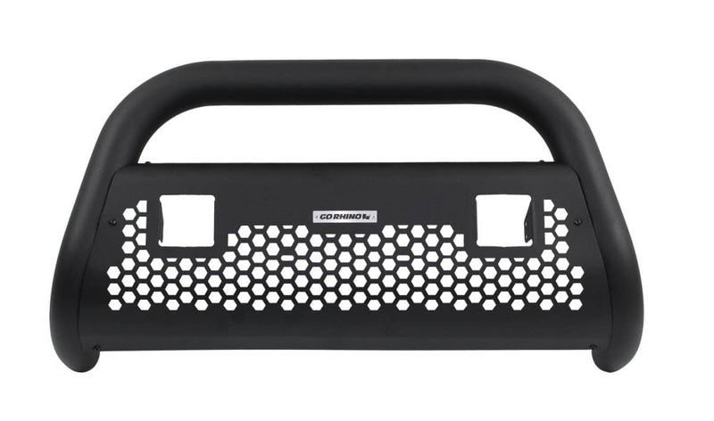 Load image into Gallery viewer, Go Rhino Black RC2 4LR Bull Bar Black RC2 4LR Bull Bar(brackets & 4 3" Cube Lights Sold Seperately) - GOR-55346T - Absolute Autoguard