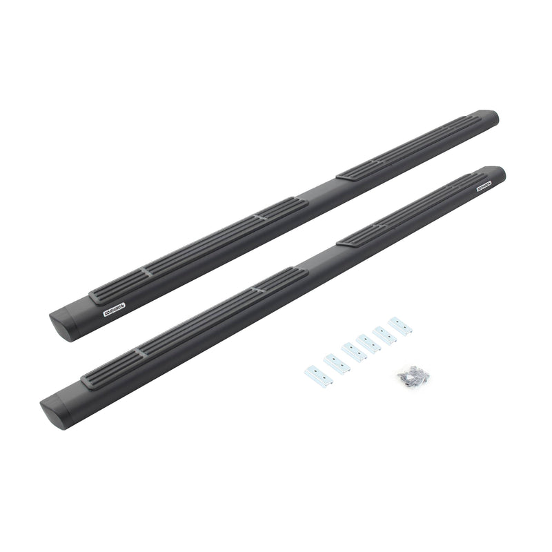 Load image into Gallery viewer, Go Rhino Black 6" Oval 87" Cab Length Nerf Bars - GOR-660087T - Absolute Autoguard
