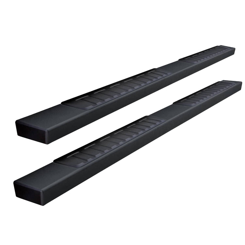 Load image into Gallery viewer, Go Rhino Black 6" Rectangular 87" Cab Length Nerf Bars - GOR-660187T - Absolute Autoguard