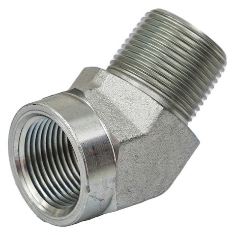 Load image into Gallery viewer, 45 Degree Street Elbow 1 Inch Male Pipe Thread To 1 Inch Female Pipe Thread
