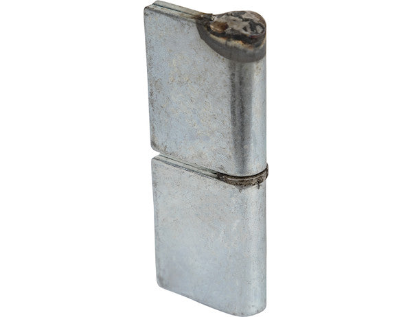 Load image into Gallery viewer, Steel Weld-On Butt Hinge with 3/8 Stainless Pin - 1.25 x 4 Inch-Zinc Plated-LH