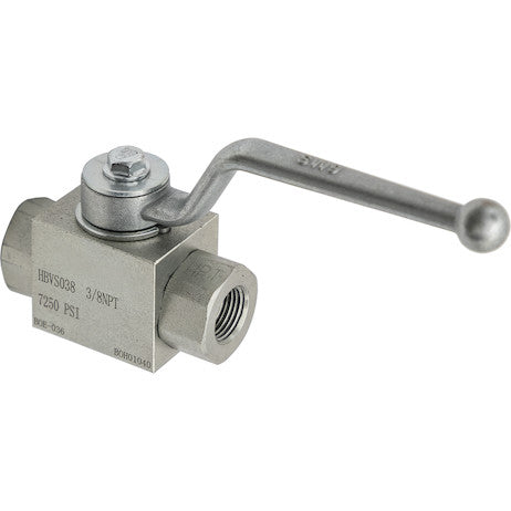 Load image into Gallery viewer, 3/8 Inch NPTF 2-Port High Pressure Ball Valve