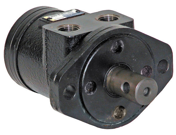 Load image into Gallery viewer, Hydraulic Spinner Motor With 2-Bolt Mount and Cross-Drilled Shaft