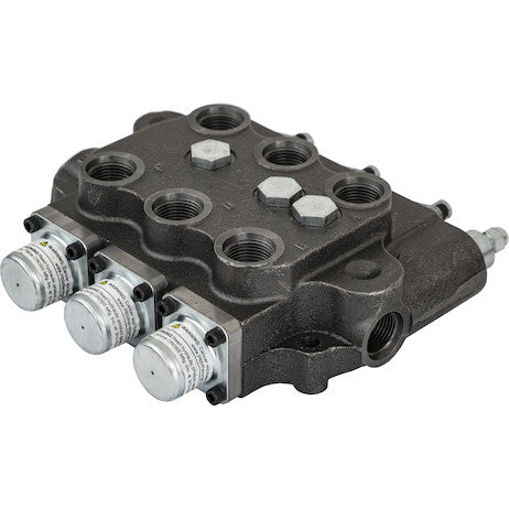 Load image into Gallery viewer, 3 Spool Directional Control Valve 4-Way Spring Center/4-Way Spring Center/4-Way