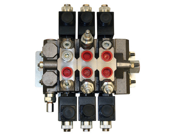 Load image into Gallery viewer, Electric Sectional Valve 3-Way/4-Way/4-Way/PB