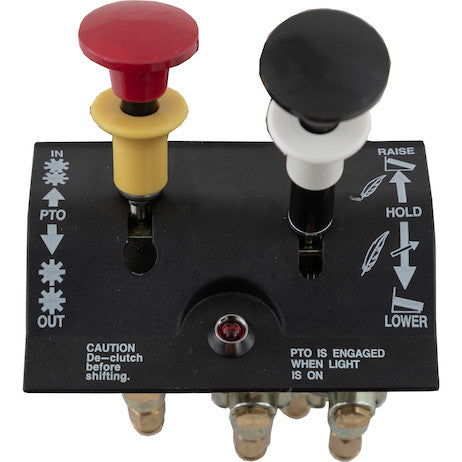 Load image into Gallery viewer, Dual Lever Feathering Non-Disengage Spring Return PTO/Pump Air Control Valve
