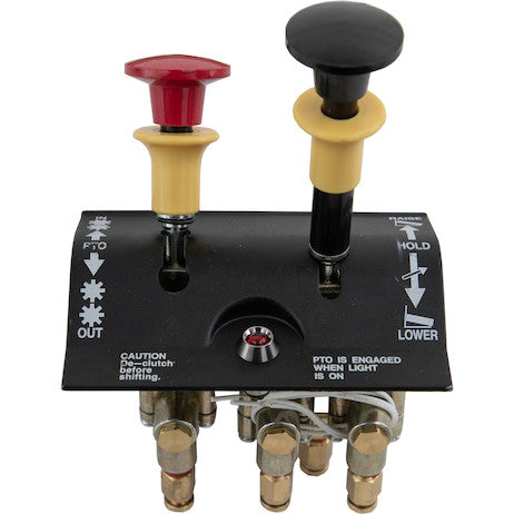 Load image into Gallery viewer, Dual Lever Non-Feathering Non-Disengage Spring Return PTO/Pump Air Control Valve