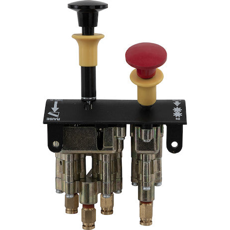 Load image into Gallery viewer, Dual Lever Non-Feathering Non-Disengage Spring Return PTO/Pump Air Control Valve