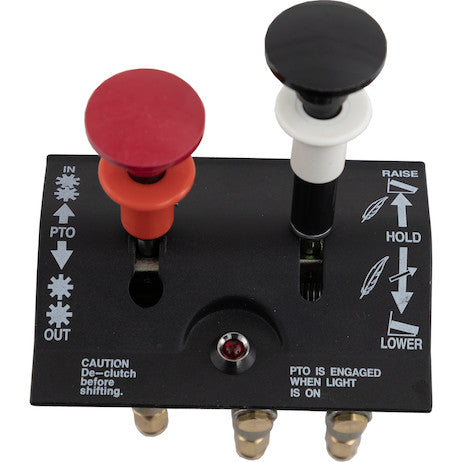 Load image into Gallery viewer, Dual Lever Feathering Disengage Spring Return PTO/Pump Air Control Valve
