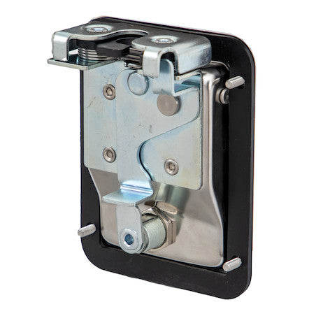 Load image into Gallery viewer, Stainless Steel Single Point Locking Paddle Latch - Thru-Hole Mount