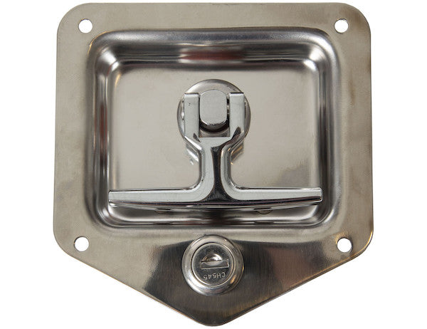 Load image into Gallery viewer, Stainless Steel 3-Point T-Handle Latch (latch only, no rods)