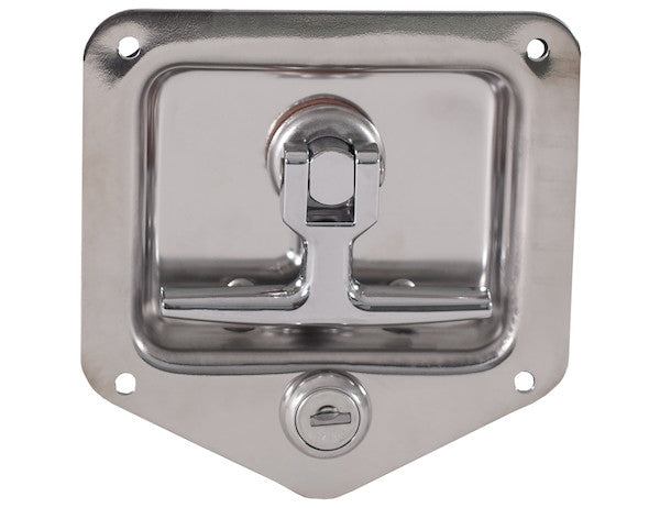 Load image into Gallery viewer, Stainless Triple Point T-Handle Latch with Mounting Holes and Rods