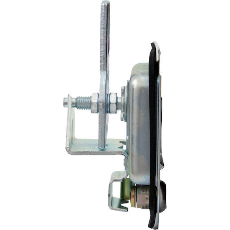Load image into Gallery viewer, Stainless Single Point T-Handle Latch with Mounting Holes - Zinc Plated