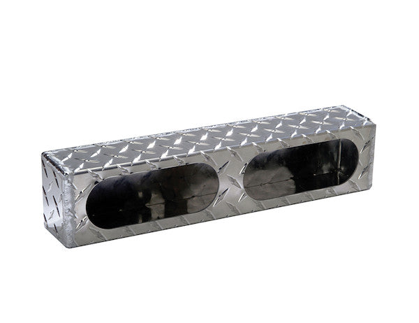 Load image into Gallery viewer, Dual Oval Light Box Diamond Tread Aluminum