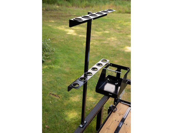 Load image into Gallery viewer, Vertical Hand Tool Rack for Open Landscape Trailers
