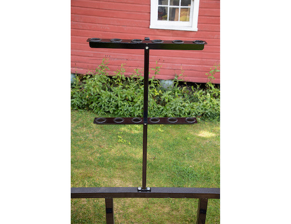 Load image into Gallery viewer, Vertical Hand Tool Rack for Open Landscape Trailers
