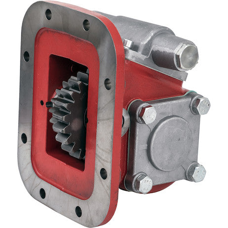 Load image into Gallery viewer, PTO, 8 Bolt, Low ratio, Direct mount, Air shift, rotatable mounting flange, 7/8 -13 T splined shaft, forward position