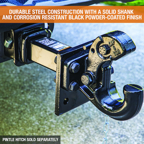 Load image into Gallery viewer, 2 Inch Pintle Hitch Mount - 2 Position, 10 Inch Shank