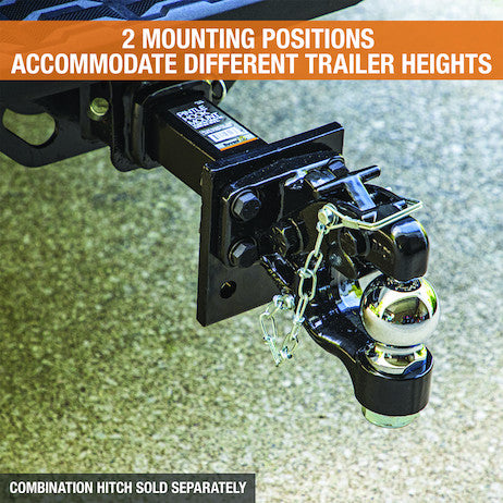 Load image into Gallery viewer, 2 Inch Pintle Hitch Mount - 2 Position, 10 Inch Shank