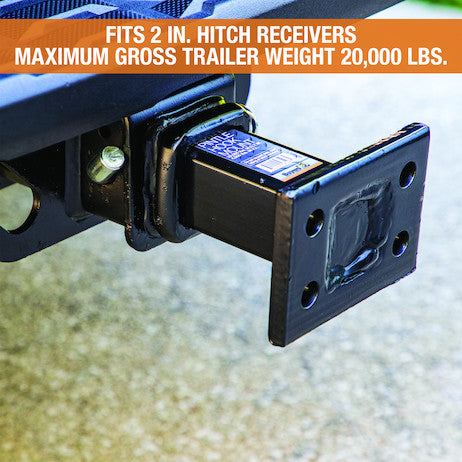 Load image into Gallery viewer, 2 Inch Pintle Hitch Mount - 1 Position, 9 Inch Shank