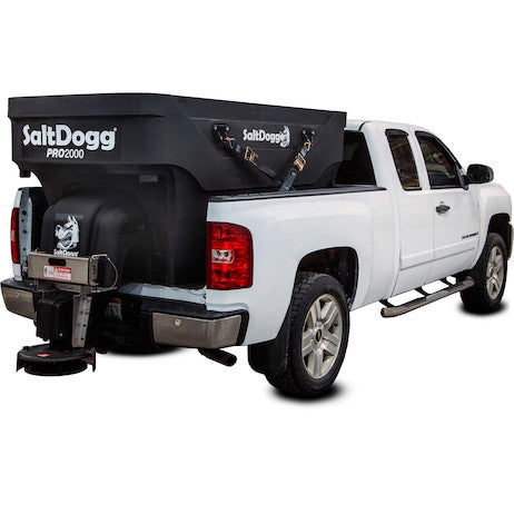 Load image into Gallery viewer, SALTDOGG® PRO ELECTRIC POLY HOPPER SPREADER WITH AUGER