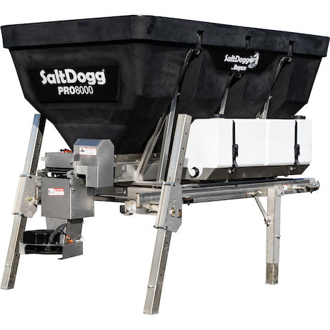 Load image into Gallery viewer, SaltDogg® PRO8000H Hydraulic Poly Hopper Spreader With Auger