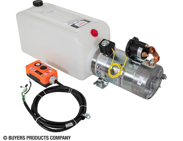 Load image into Gallery viewer, 3-Way DC Power Unit-Electric Controls Horizontal 1.5 Gallon Poly Reservoir