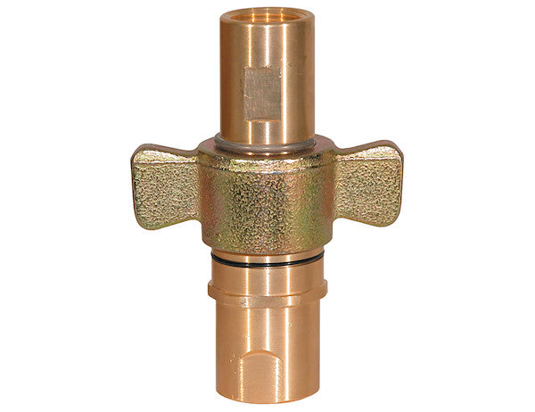 Load image into Gallery viewer, 1-1/4 Inch Wing-Type Hydraulic Quick Coupler Male And Female Assembly