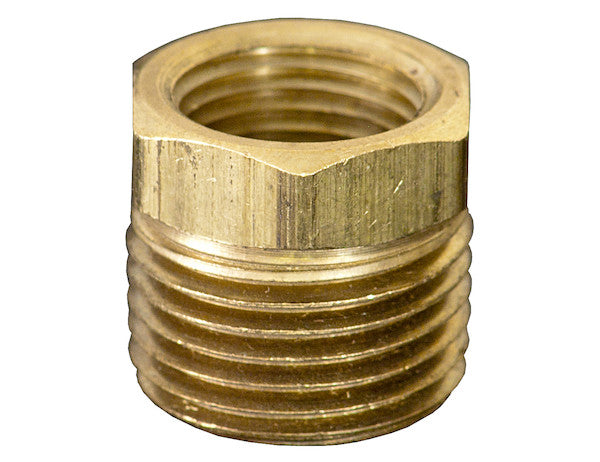 Load image into Gallery viewer, Brass Reducer Bushing - 3/8 to 1/4 Inch