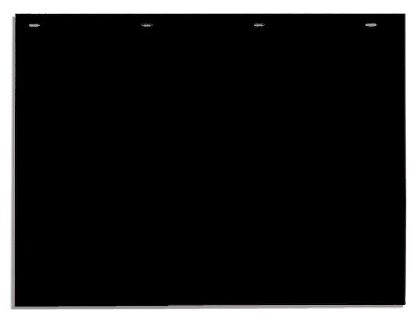 Load image into Gallery viewer, Super Durable Black Polymer Mudflaps 24x40 Inch