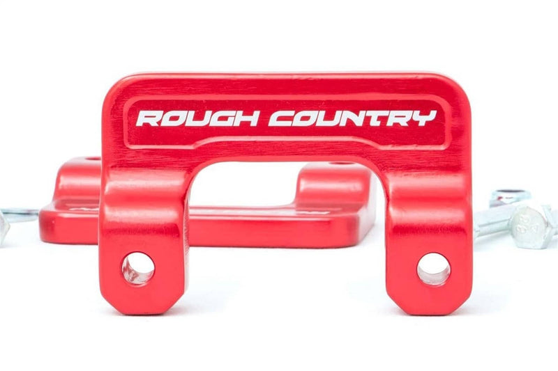 Load image into Gallery viewer, Rough Country 2 Inch Leveling Kit, Aluminum, Red - 2007-2020 Chevrolet Silverado 1500/Suburban/Tahoe & GMC Sierra 1500/Yukon