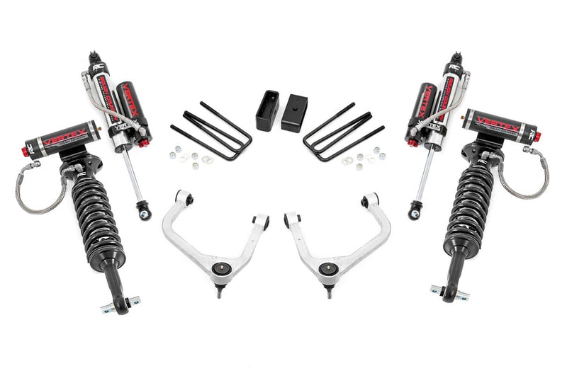 Load image into Gallery viewer, Rough Country 3.5 Inch Lift Kit, Vertex, Multi-Leaf - 2019-2024 Chevrolet Silverado 1500 LTD/1500