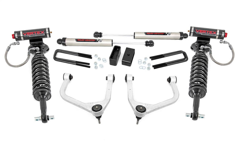 Load image into Gallery viewer, Rough Country 3.5 Inch Lift Kit, Vertex/V2, Multi-Leaf - 2019-2024 Chevrolet Silverado 1500 LTD/1500